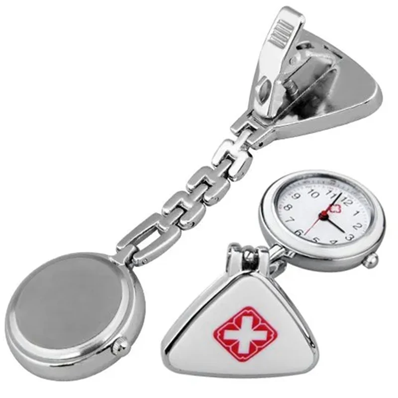 Clip Nurse  Pendant Pocket Quartz Watch Triangle Nurse's Table