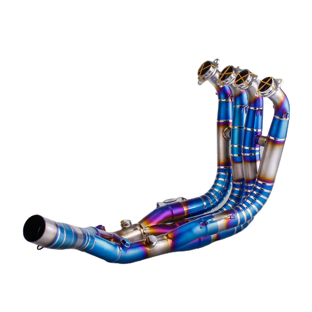 

STLFS1000R S1000rr 2019-2023 Escape Slip on Front Tube Link Pipe Connect Original Full Motorcycle Exhaust System Titanium Alloy