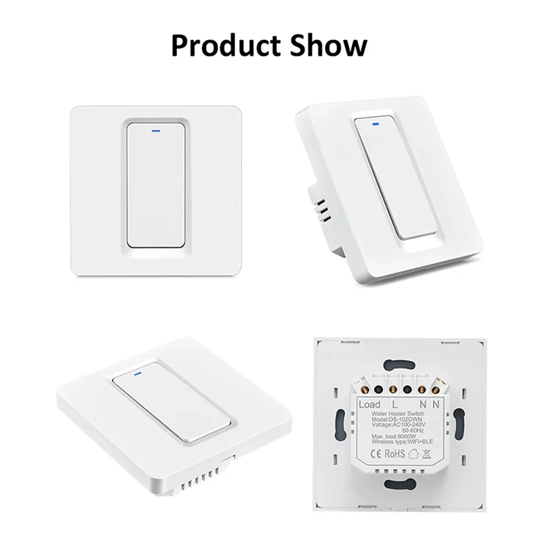 HFES Tuya 스마트 Wifi 온수기 보일러 스위치 에어컨 스마트 라이프 Alexa Google 홈용 원격 음성 제어