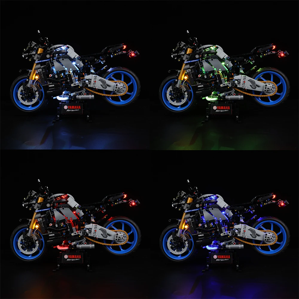 LED Lighting Set Suitable for LEGO Technic Yamaha MT-10 SP 42159(Not Including Building Blocks)