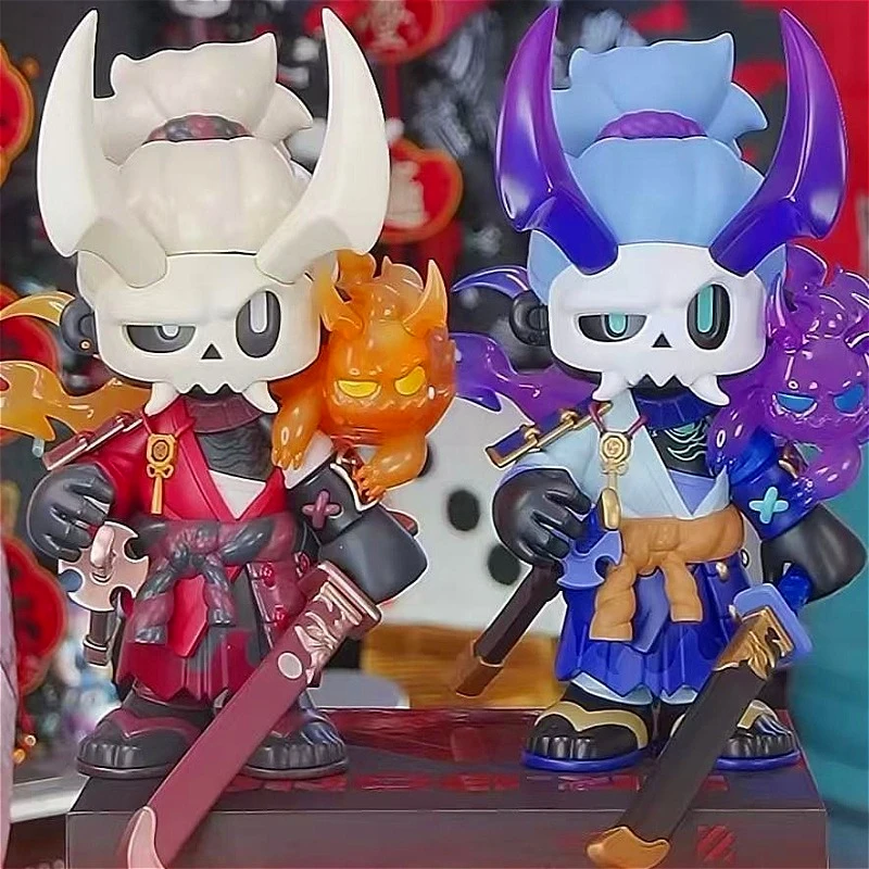 

Mr.BONE Ghost Samurai New Limited Edition Series Cool Desktop Ornaments Model Decor Collectible Action Figure Toy Exquisite Gift