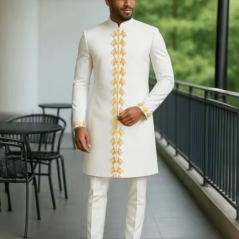 traditional kaftan outfits men wedding party set africa clothing evening dress tracksuit african dresses for men 2025