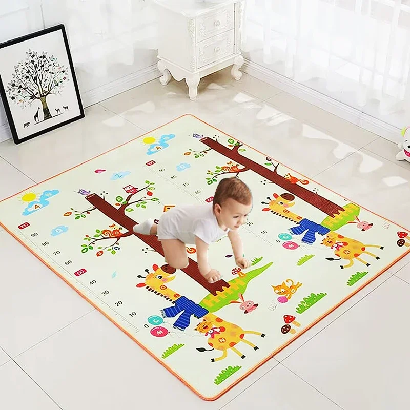 

Non-toxic Thick 1CM EPE Baby Activity Gym Baby Crawling Play Mats Folding Mat Carpet Baby Game Mat for Children's Safety Mat Rug