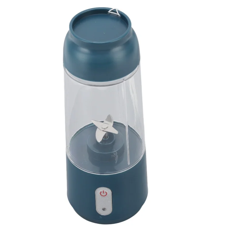 ハンドヘルド電動ジューサーカップ-300ml-ワンクリック操作、usb充電式、1200mahバッテリー、オフィス-家庭用に安全で持ち運び可能