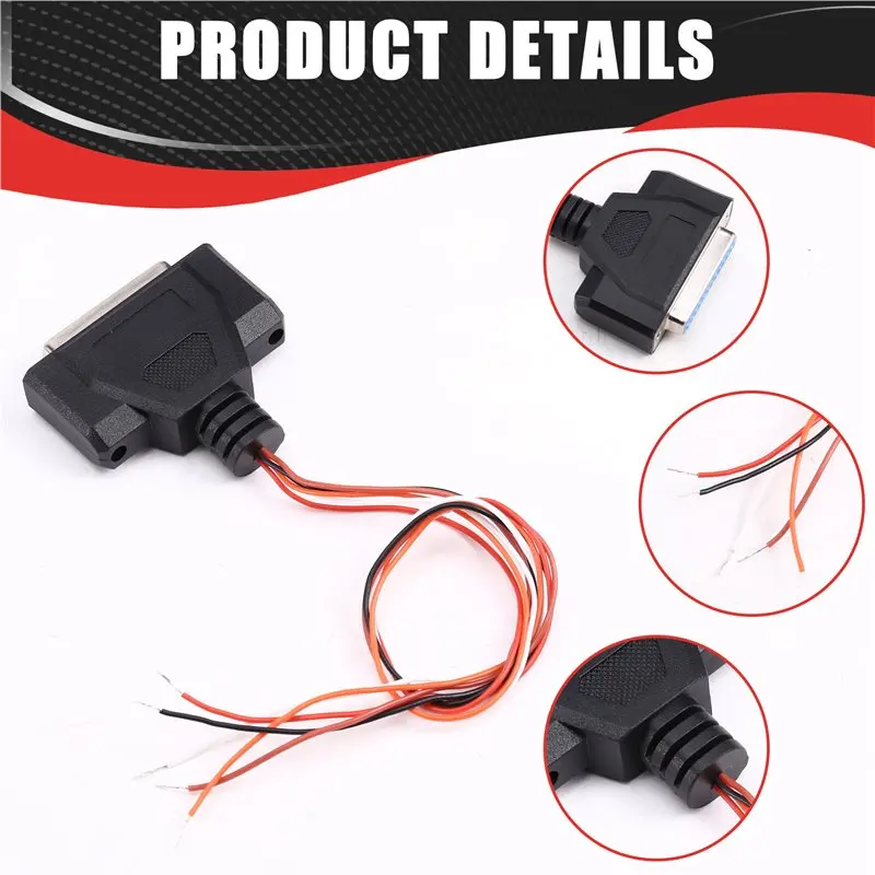 Durable-DB25 For BMW BDC2/BDC3/BCP/LCD And VW 5C 5D Key Programming Cable For KD-X4 Work Compatible Systems
