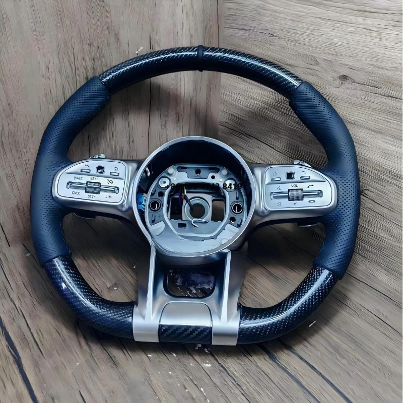 

Руль из карбона для Mercedes-Benz W205, W213, W177, W166, C43, C63, C-Class, E63, CLS, GLE Performance