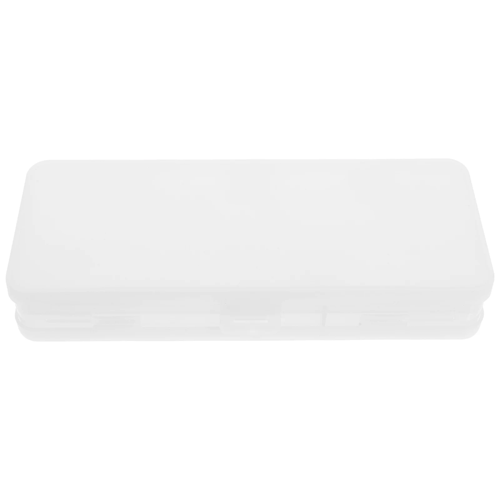 

Double-layer Pen Box Pencil Case Office Supply Organizer High Capacity Transparent