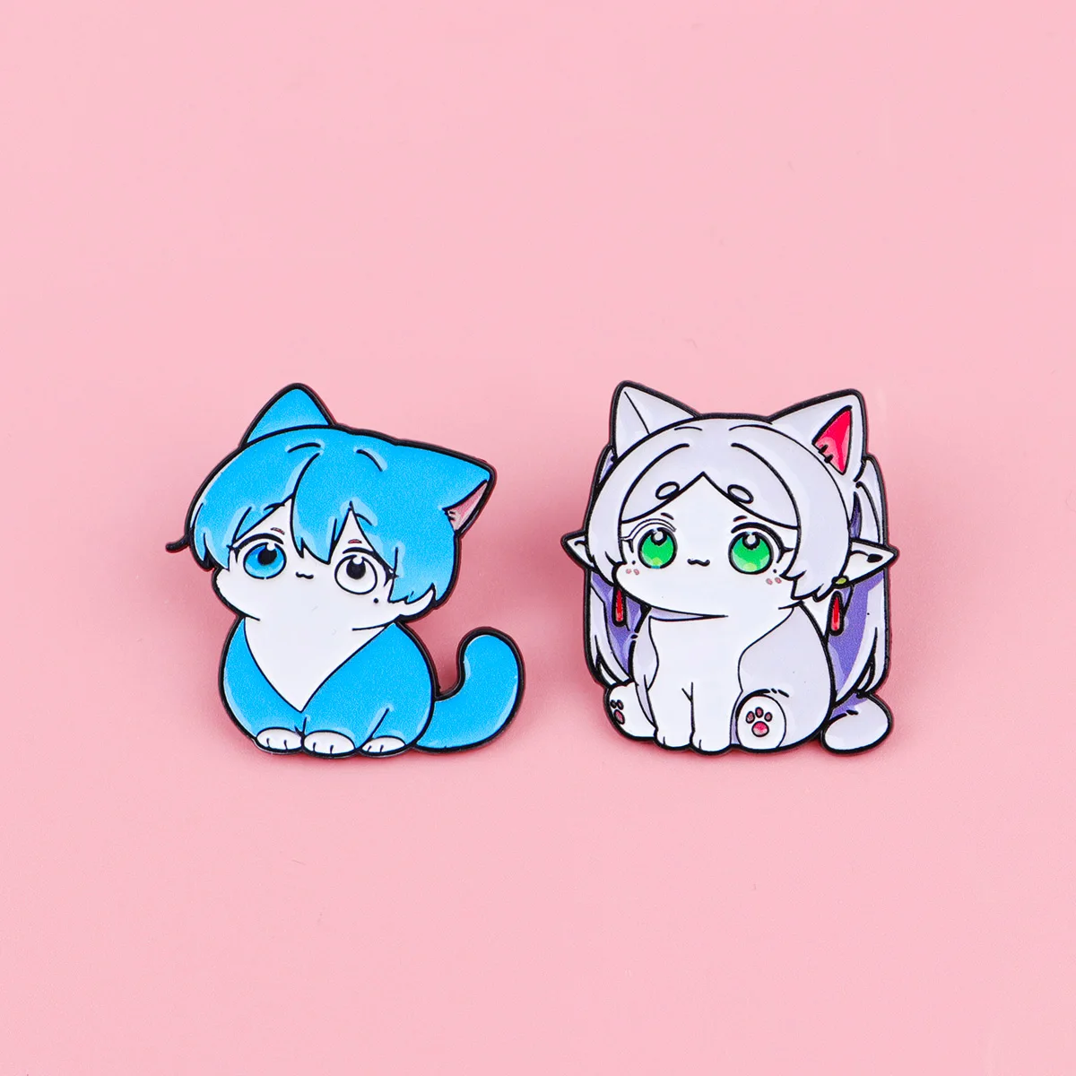 Japanische Anime Frieren Anstecknadeln für Rucksäcke Emaille Pin Frauen Brosche für Kleidung Aktentasche Abzeichen Schmuck Zubehör Geschenke – Detail 11