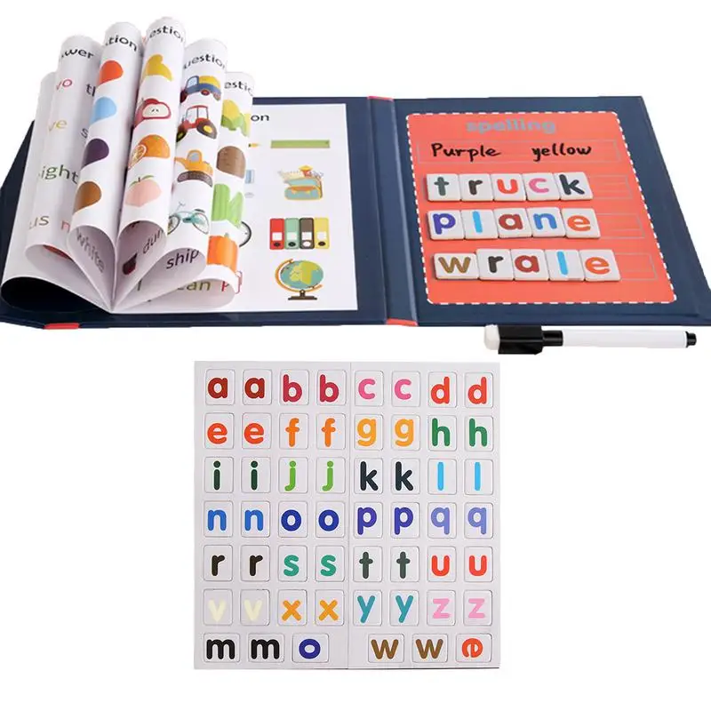 

English Spelling Word Game Children Alphabet Learning Early Education Toys Baby Educational Board Game Didactic Toys