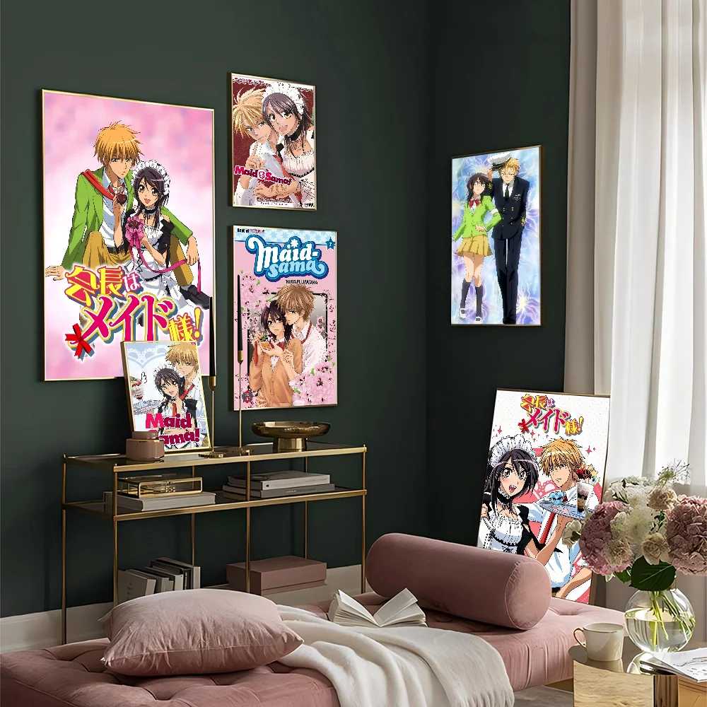 

Japanese Anime Maid Sama Good Quality Prints And Posters Waterproof Paper Sticker Coffee House Bar Posters Wall Stickers