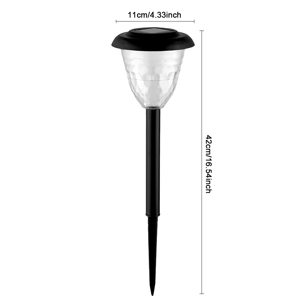 태양열 구동 원형 그림자 조명, IP55 방수 라이트 업 스테이크 램프, 400mAh 지상 조경 조명, 야외 정원 안뜰용