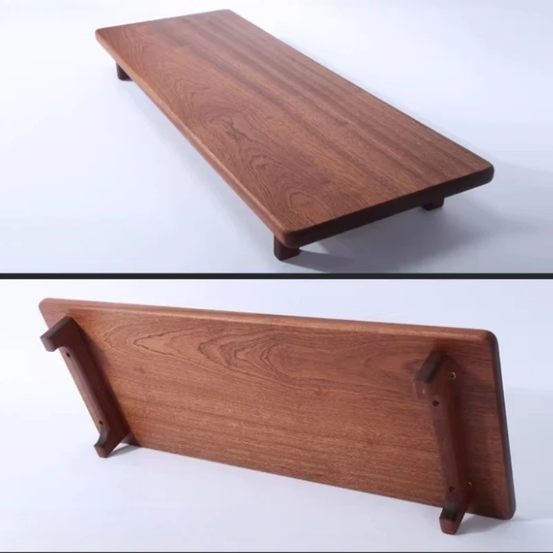 Solid Wood Desktop Height Increase Rack Table Computer Screen Base Partition Storage Holders Beech Wood Environmental Protection