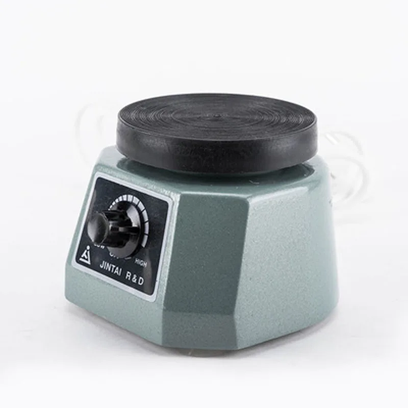 Dental Plaster Vibrator 4'' Round Small Gypsum Variable Intensity Shaker Oscillator Dental Lab Equipment