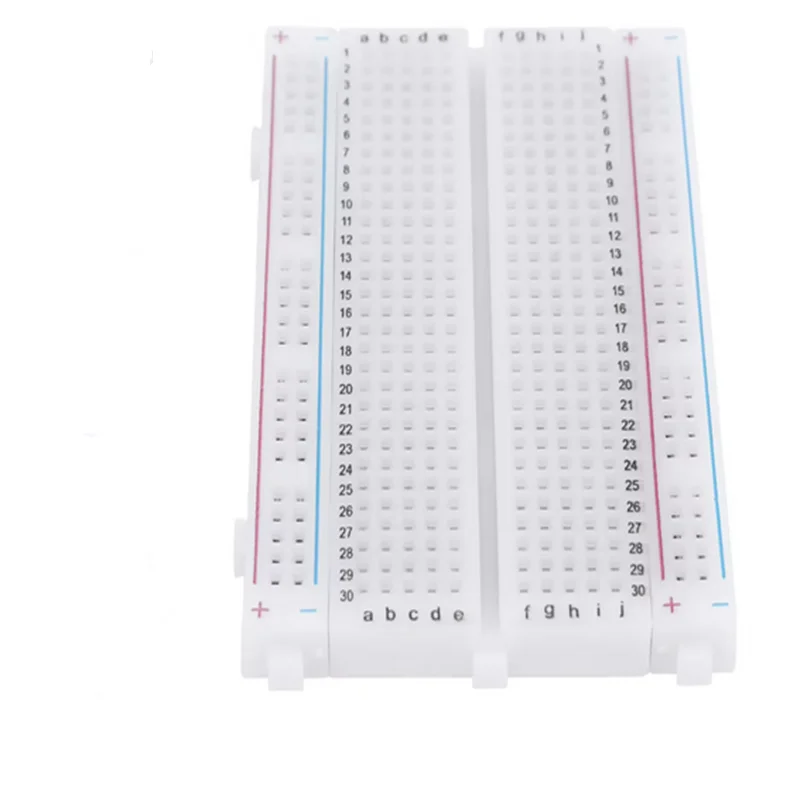 1-10pcs 400 Tie Points Solderless PCB Breadboard Mini Universal Test Protoboard DIY Bread Board for Bus Test Circuit Board image 2