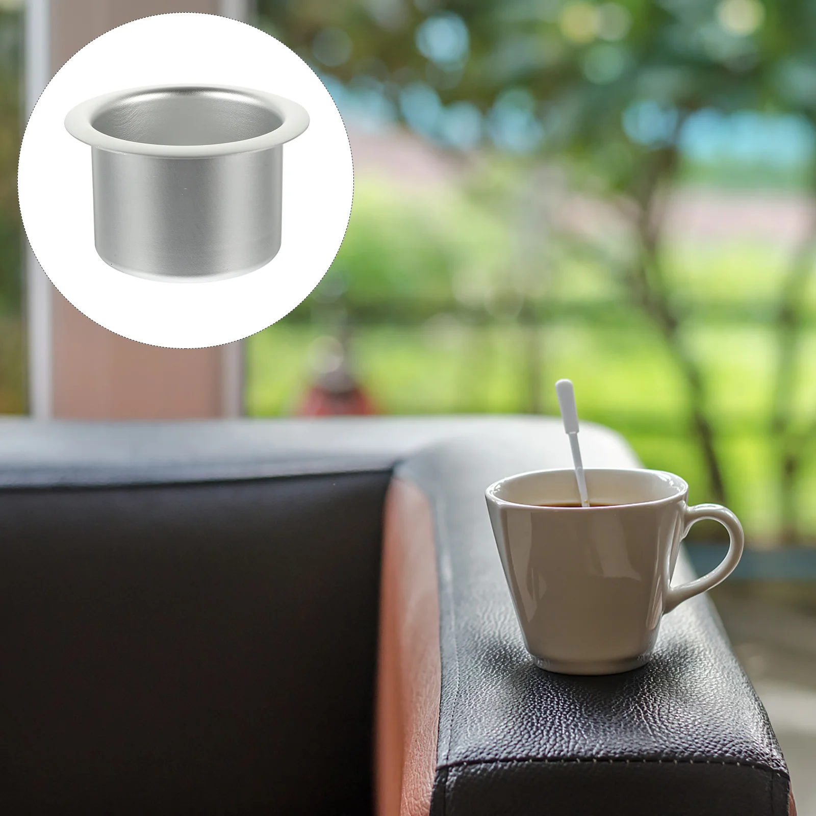 Drink Holder for Recliner Handle Handles Mug Cup Aluminum Alloy Recliner-handle Chair Holders Travel Cart