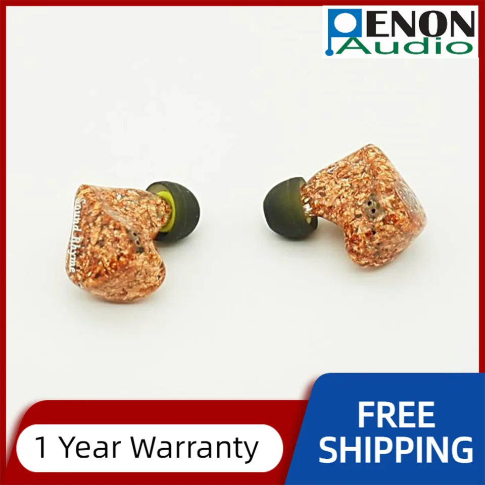 DEATHIFI DTE500 Hybrid In-Ear Headphones Gold