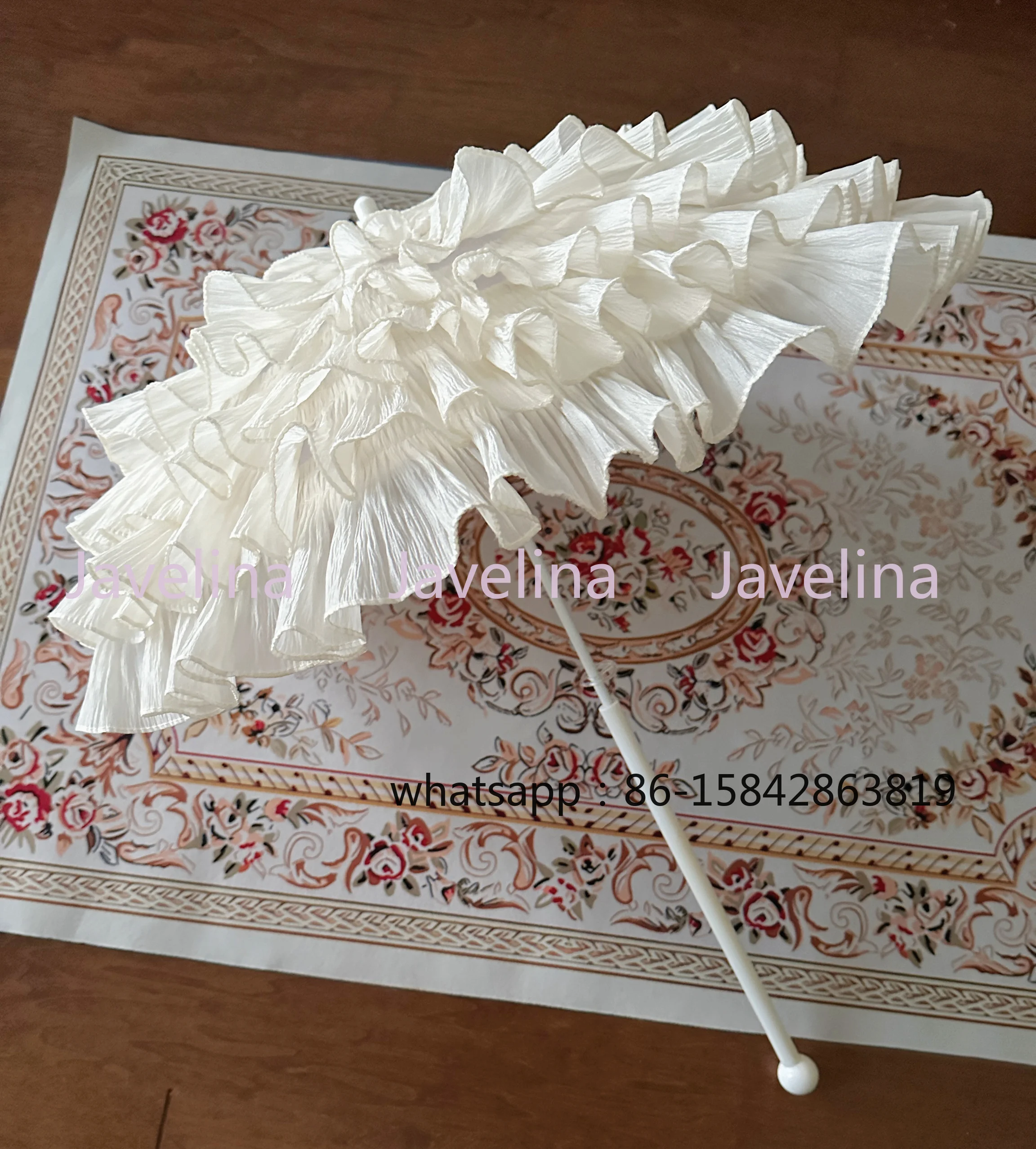 Lolita Umbrella Flower Wedding Section Umbrella Lolita French Small Western Umbrella Retro CLA Elegant Wedding Photography