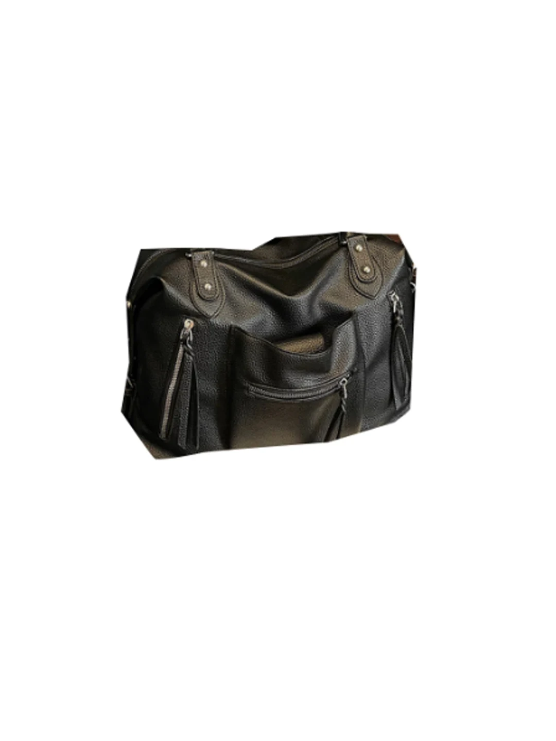 Retro Japanese Style Large Capacity Underarm Tote Bag Unisex Street Style Handbag Dark Harajuku Trend Youth Casual Bag