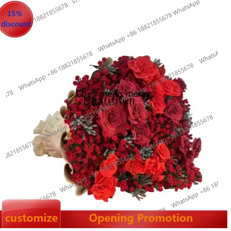 

ss7486 Giant Bouquet Outdoor Large Artificial Flower Commercial Art Gallery Props Punch-in Photo Scene Decoration Big Decoration