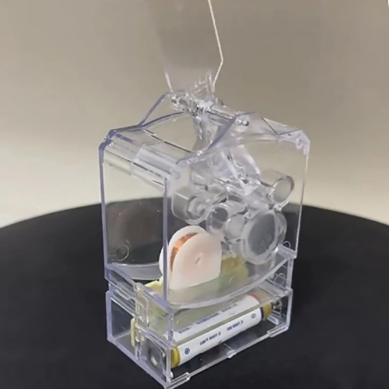 1 قطعة اكسسوارات عرض سوينغ السيارات الإبداعية الاكريليك المتذبذب حامل DIY بها بنفسك تلقائيا هز رئيس نموذج سيارة الديكور #6