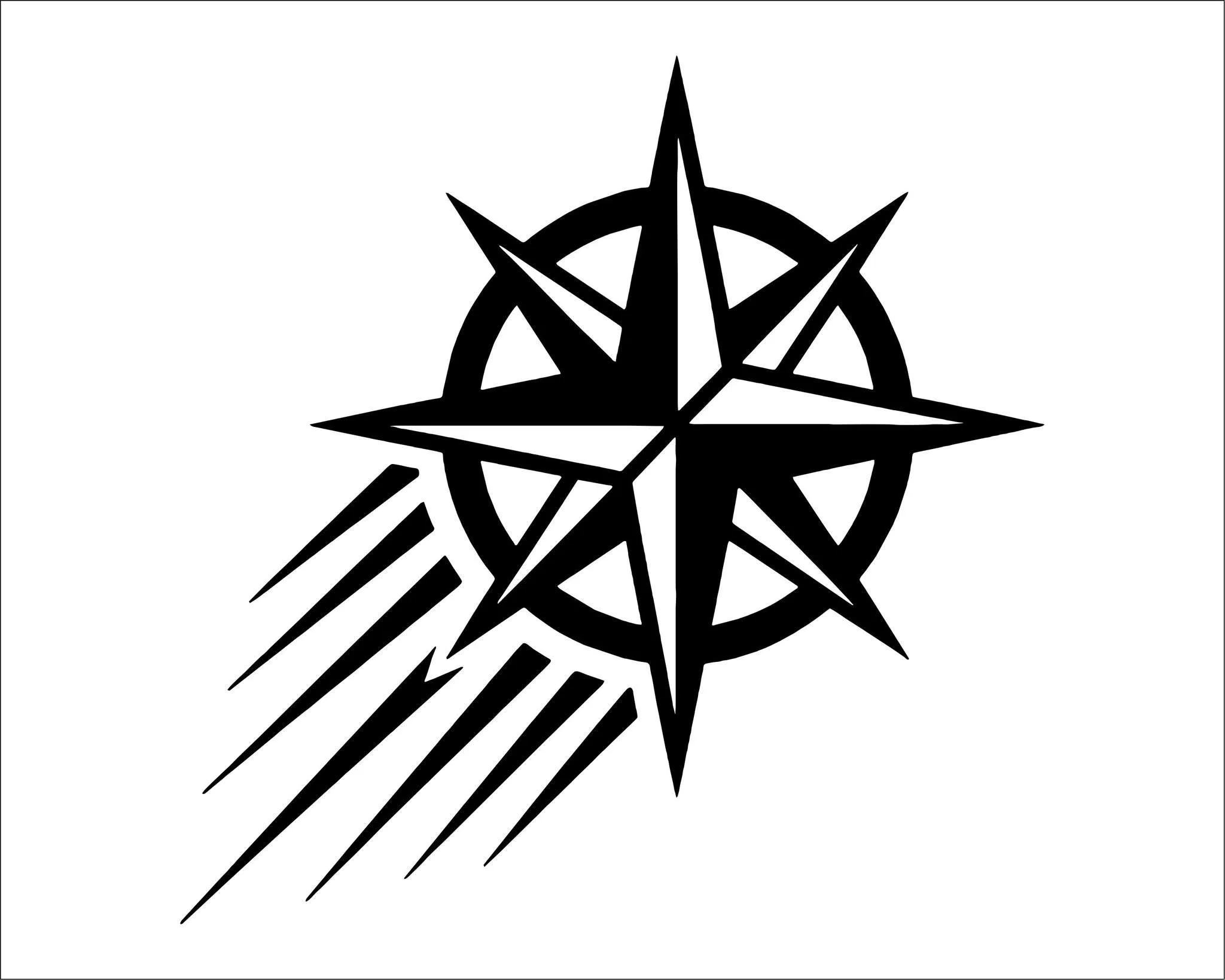 Five-point star stickers, car decorations, motorcycle stickers, vehicle accessory products, sun protection and water resistance