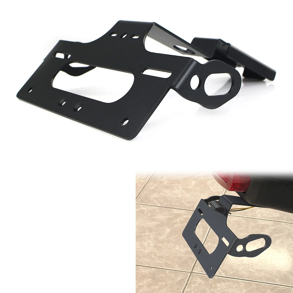 

Fit For Honda CB750 Hornet 2023+ CB 750 Motorcycle Rear License Plate Holder Bracket with Light Tail Tidy Fender Eliminator