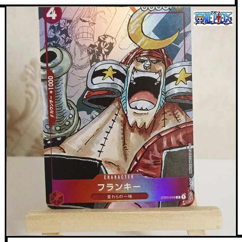 DIY ONE PIECE series Collection card Nami Yamato Tony Tony Chopper Anime characters Flash card child cartoon toys Christmas gift