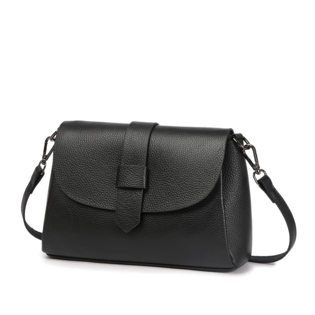 

Женская сумка через плечо из натуральной кожи, 2026, легкая квадратная сумка на плечо, мягкая сумка из воловьей кожи с верхним слоем для мамы