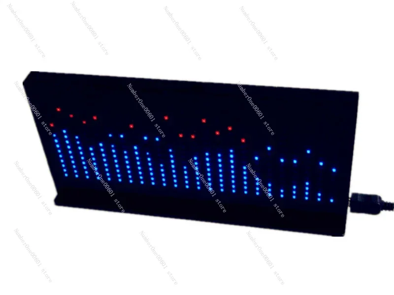 

As1424 Professional Music Spectrum Display Voice Control Led Rhythm Lamp Electronic Production DIY Light Cube Kit