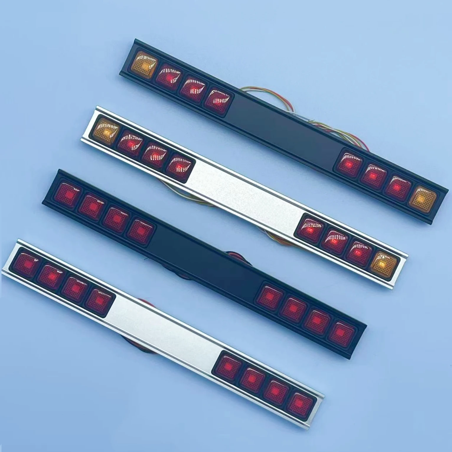 770S Bremslicht Blinker Lampe Cab Integrierte Hochmontierte Lampe Stehen Für 14 Tamiya Scania 770S R620 470 Anhänger Spielzeug Teil