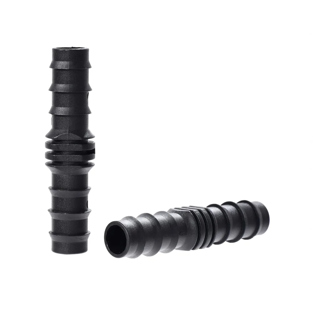 

10 шт., 25 мм, полиэтиленовая труба, прямой соединитель, пластиковая муфта, фитинг для сельскохозяйственного орошения, садовый шланг для полива