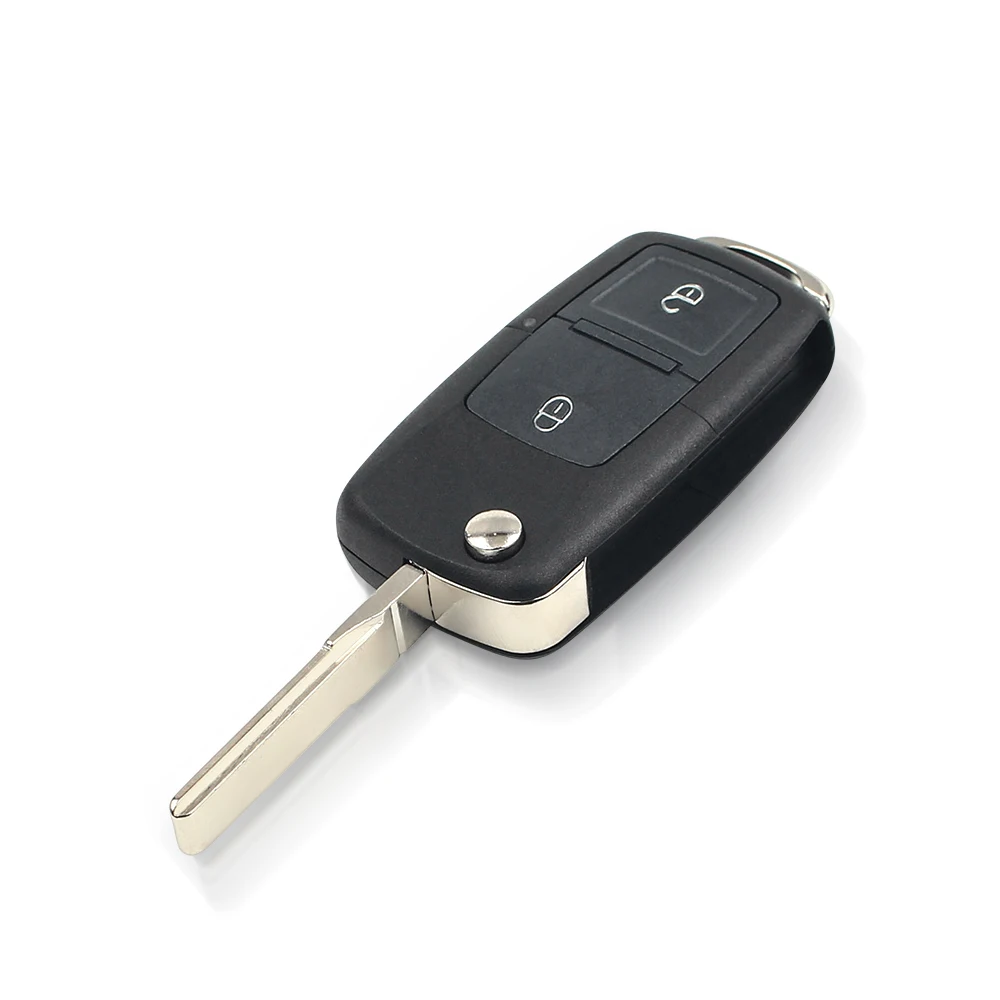 KEYYOU Remote Car Key For VOLKSWAGEN VW Golf 4 5 Passat b5 b6 polo Touran 434MHz ID48 Chip 1J0 959 753 AG 2 Buttons