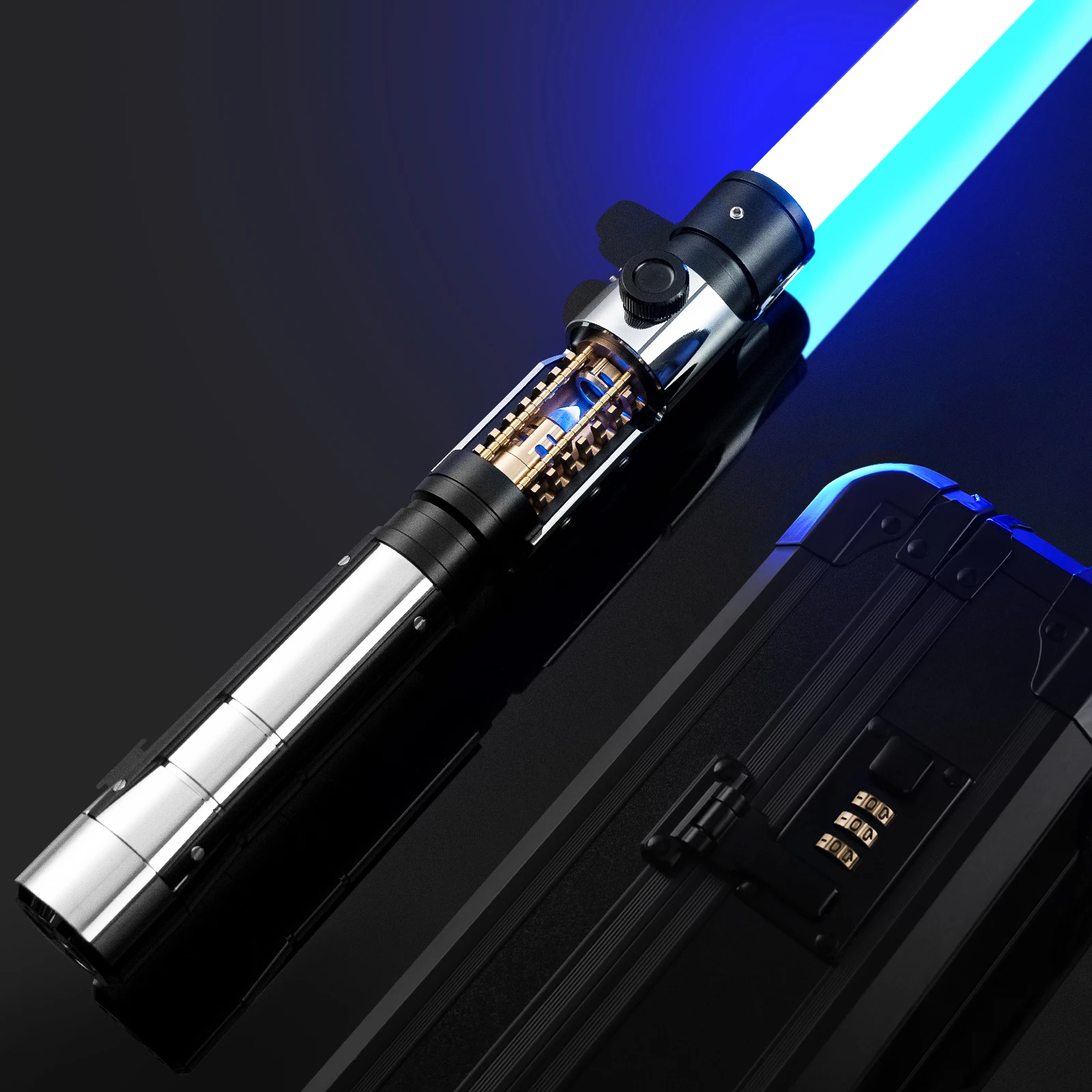 Star Killer Crystal Lightsaber RGB/XRGB/Proffie Color Changing Smooth Swing 92cm Blade