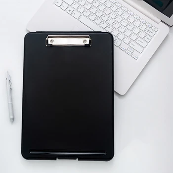 A4 Bestand Klembord Pennenhouder Schrijfblok Memo Clip Bord Dubbele Clip Document Archivering Opslagcase Leraar Verpleegkundigen Kantoorbenodigdheden