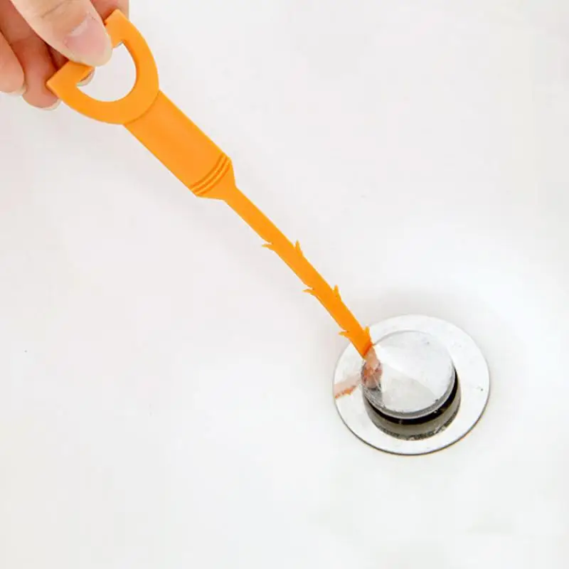 1Pcs Hair Cleaner Water Sink Blocking Helper Sewer Dredge Toilet Dredge Cleaner Tool drain hair catcher kitchen essentials