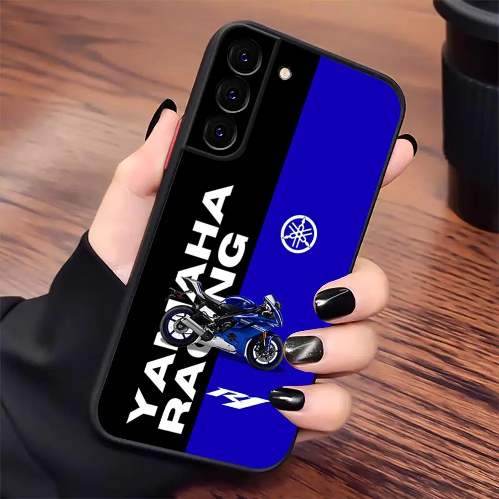 Popular Y-yamahaes Racing Phone Case For Samsung S25 S22 S24 S23 S21 FE Plus Ultra Matte Bumper Case