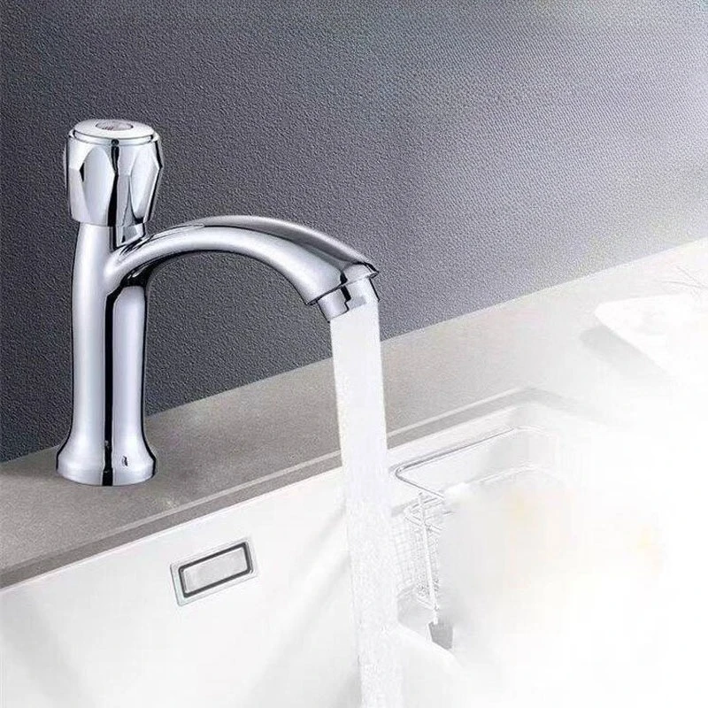 

Thickened Washbasin Faucet Single Cold Water Faucet for Bathroom Sink Countertop Basin Household Single-hole Cold Water Faucet