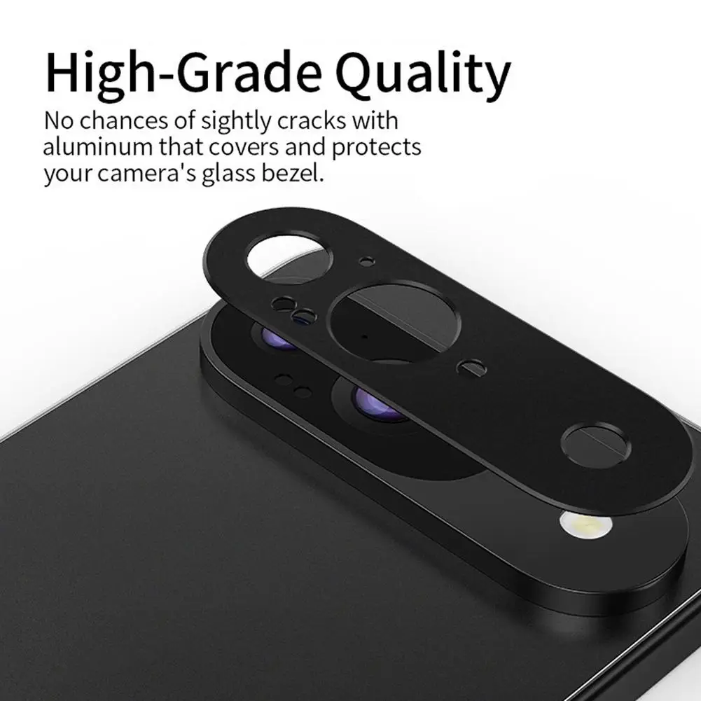 For Google Pixel 9 Pro XL Aluminium Alloy Metal Rear Camera Lens Protector Sticker For GOOGLE Pixel9 9Pro Protection F K8P3