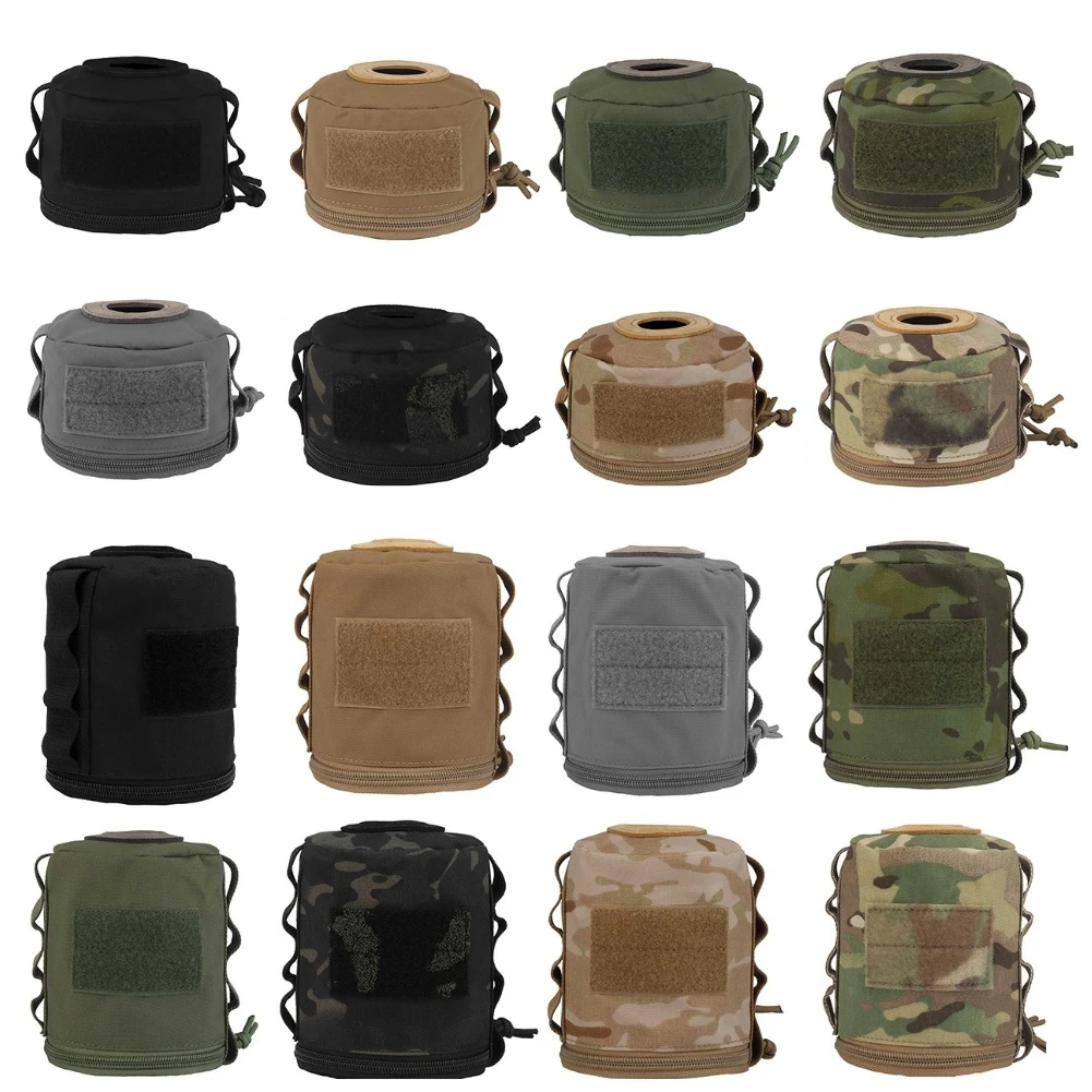 

Vintage Gas Can Protective Cover Anti-Fall Portable Gas Fuel Cylinder Storage Bag Anti Collision Camping Accessories