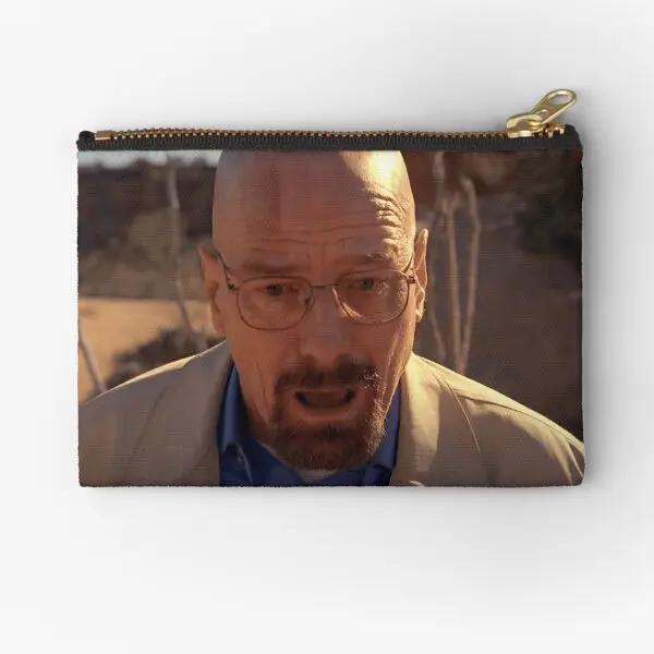 

Walter White Meme Zipper Pouches Storage Small Cosmetic Women Packaging Money Wallet Men Underwear Pure Coin Key Panties Bag