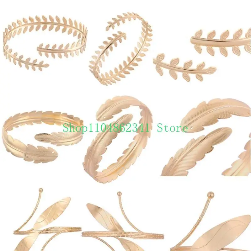 Cuộn dây 5asd trên tay vòng tay mở vòng tay vòng tay dành cho phụ nữ nữ thần Hy Lạp-filigree Boho-Armlet Bangle