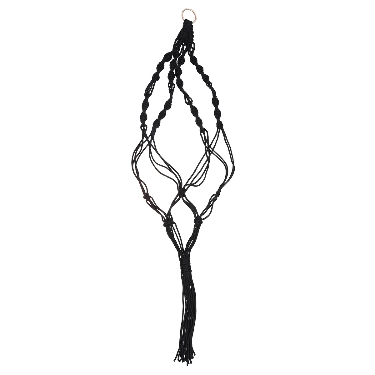 

Cotton Plant Hanger Macrame Hanging Planter Durable Indoor Outdoor Wall Ceiling Decor For Pots Garden Patio