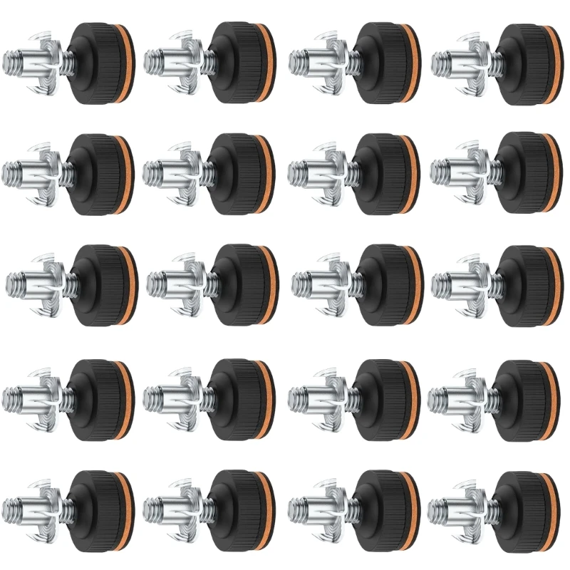 Estabilizadores muebles Niveladores ajustables 3/8" con almohadilla para piso madera