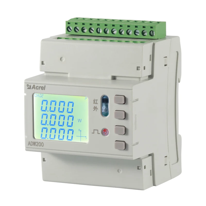 ADW-D10 electric instrument Measure the full electric parameters of the three-phase circuit Equipped with three transformers