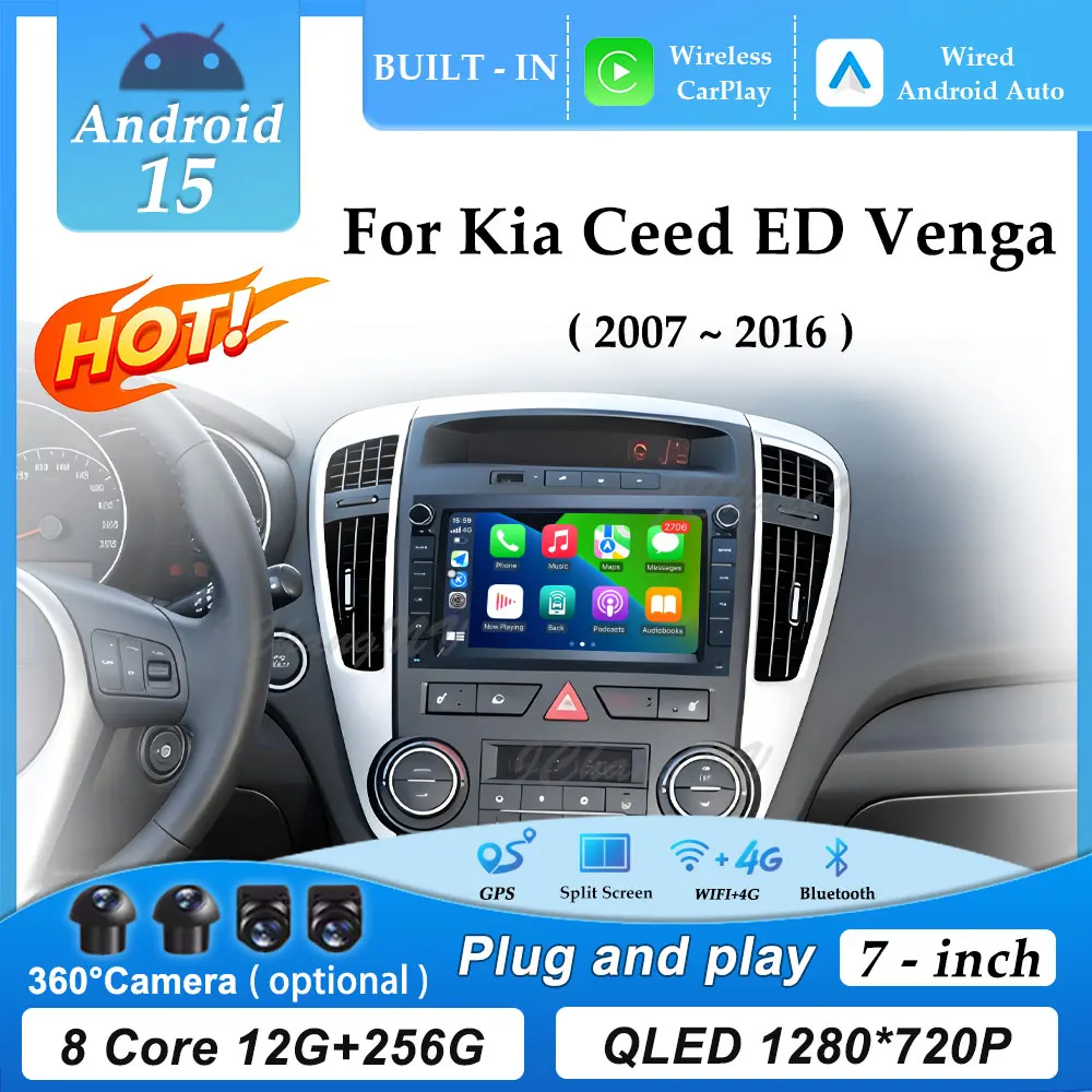 7 Inch Carplay Auto…