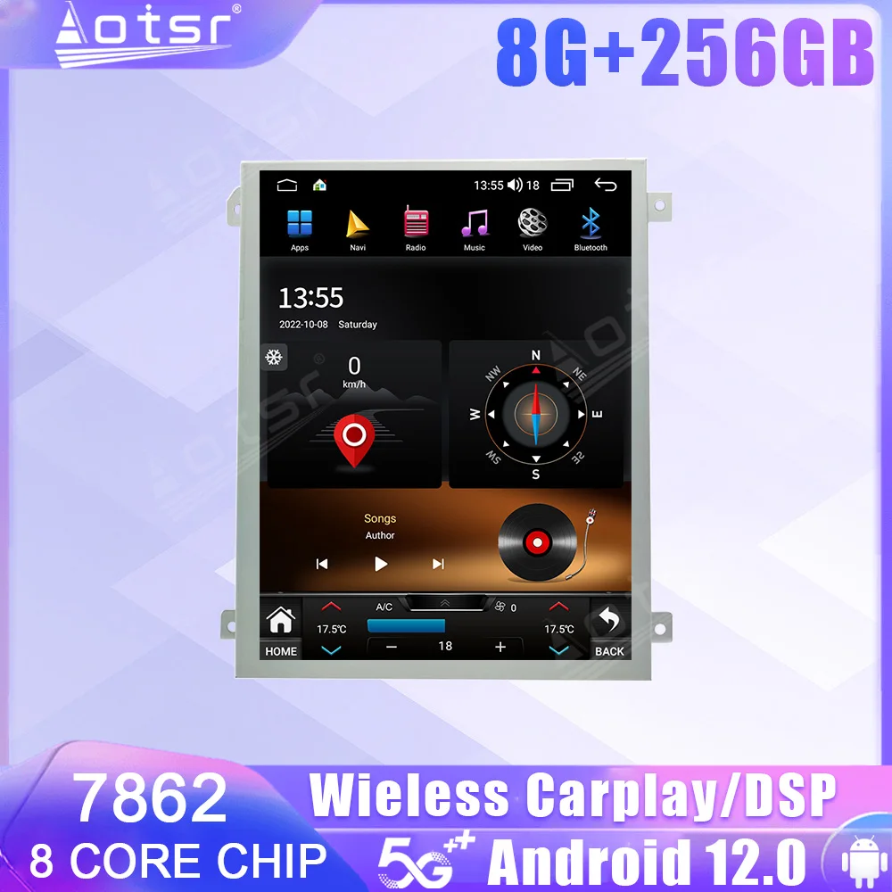 

256G Android 12 For Luxgen U7 U5 U6 2014 2015 2016 2017 2018 2019 Car Radio Video GPS Navigation 5G Stereo Head Unit No 2DIN DVD