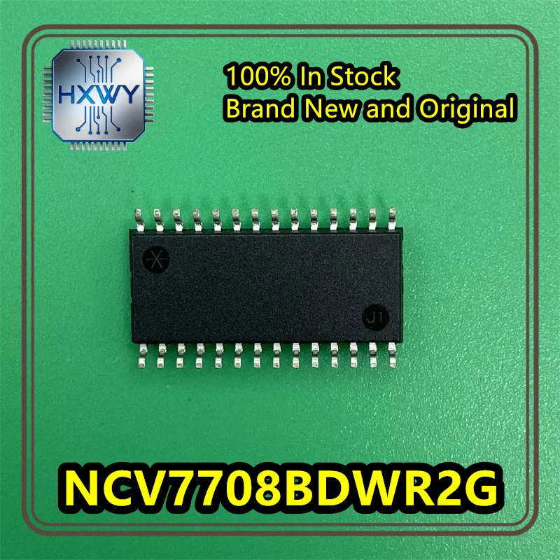 (5/20 Units) NCV7708BDWR2G NCV7708B SOP28 Power Management Control Driver IC for Air Conditioner Control Board Brand New