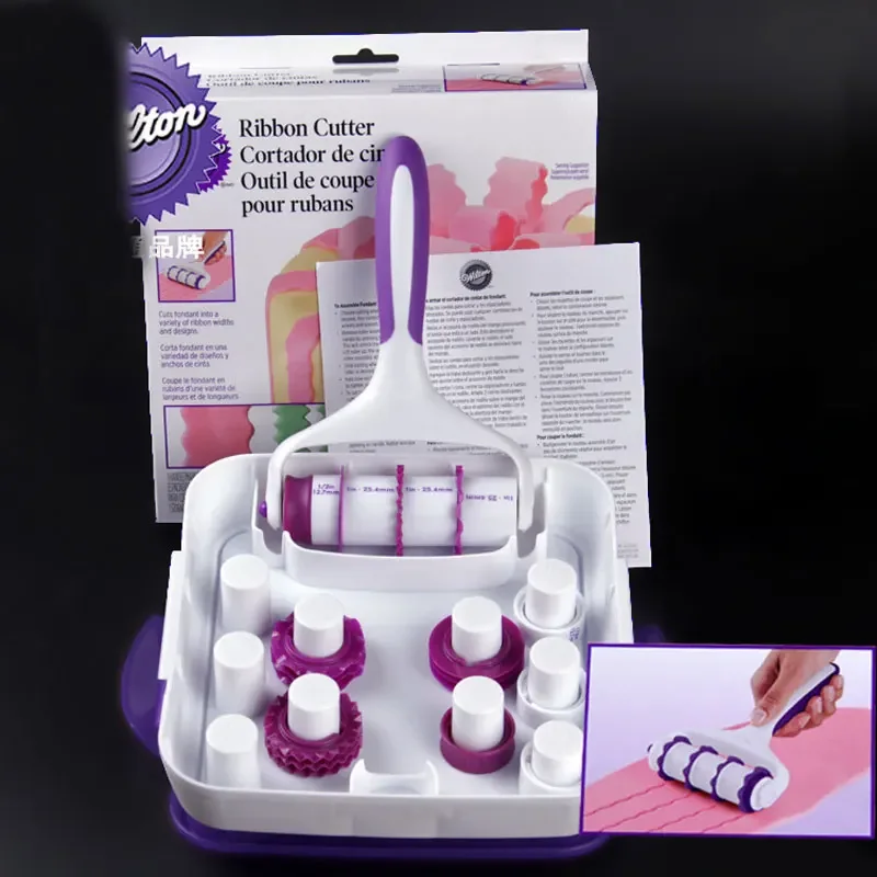 

America Wilton Cake Roller Wheel Knife Fondant Decorating Cookie Cutter DIY Baking Mold Biscuit Baking Tools M2135