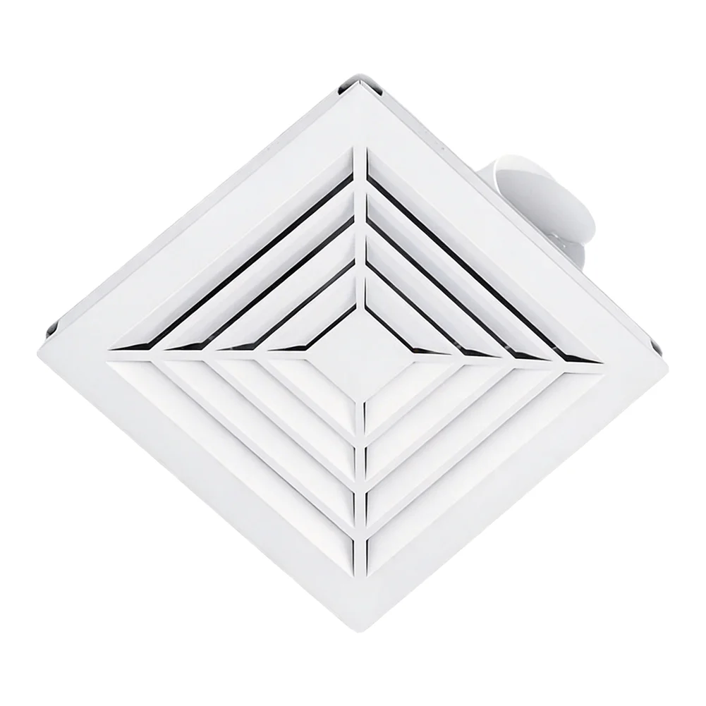 Air Circulation Fan for Kitchen and Bathroom with For Embedded Mounting Option Compatible with Integrated Ceiling Units