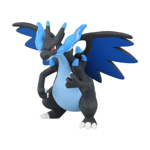 오리지널 토미 포켓몬 피규어 MS-51 Charizard X PVC 5cm 모델 포켓몬 선물 애니메이션 컬렉션 어린이 장난감